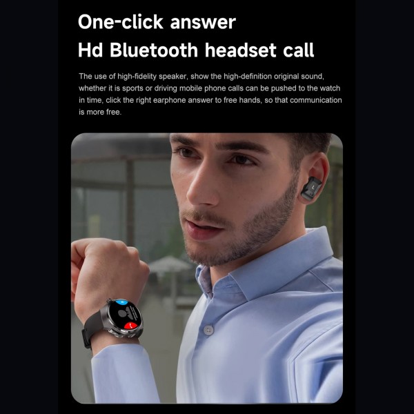 Smartwatch Microwear DK56 –  Silver Silicone